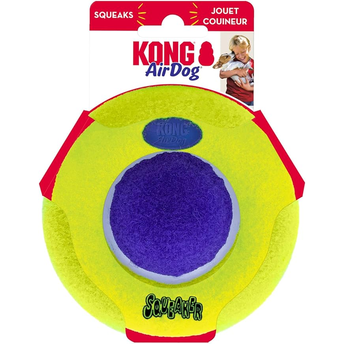 KONG AIRDOG SQUEAKER SAUCER