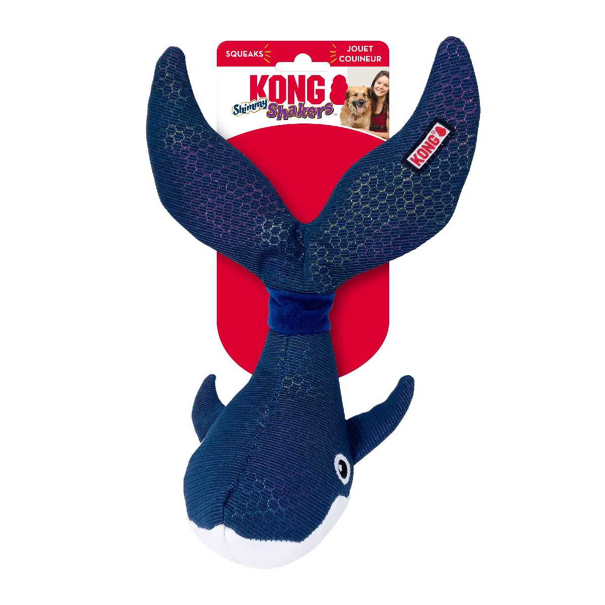 KONG Shimmy Shakers Whale