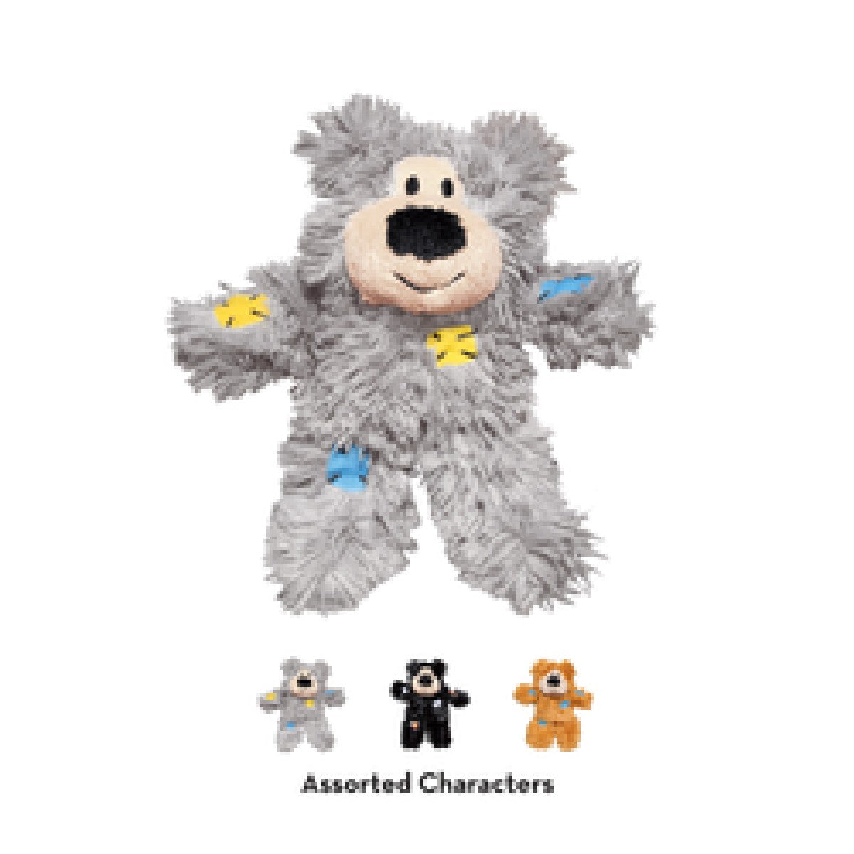 Softies Patchwork Bear Assorted EU