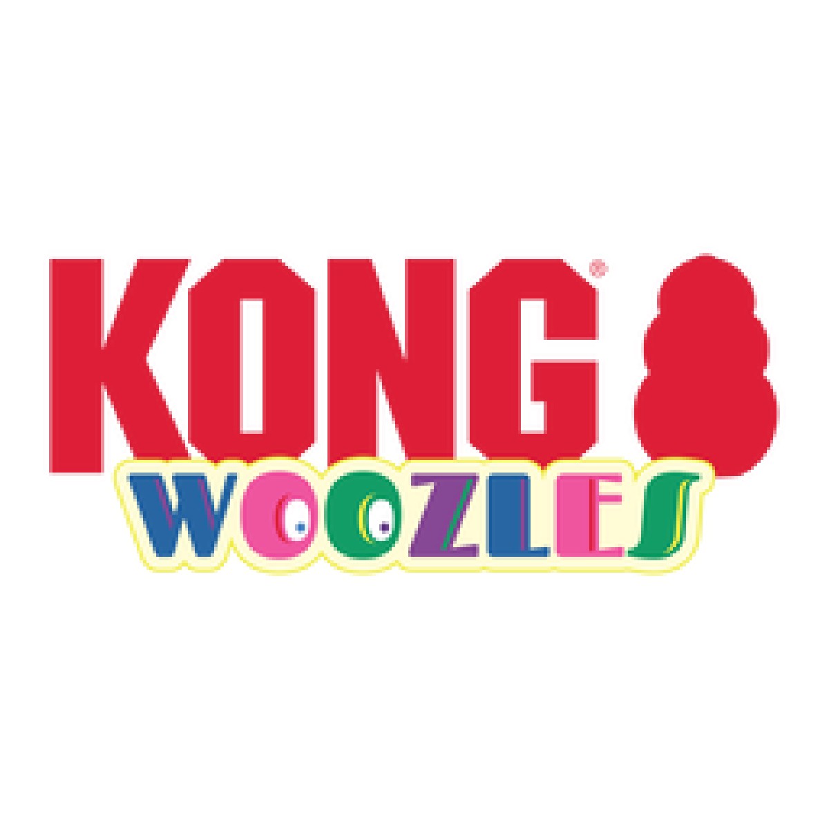 Kong Woozles Pink Medium