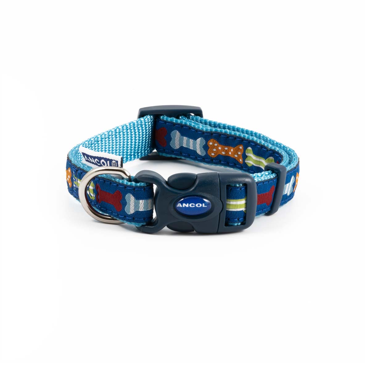 Ancol Blue Bone Collar