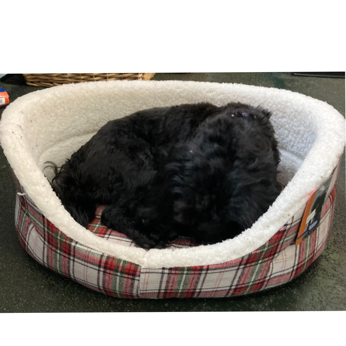 Tartan Dog Bed