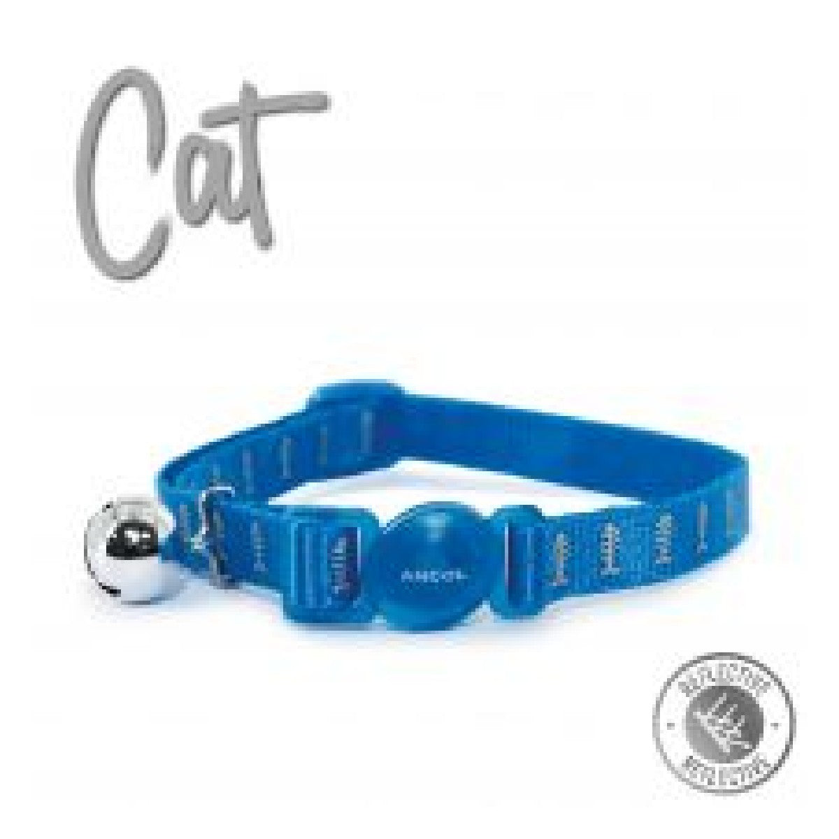 Ancol Reflective Blue Fish Cat Collar